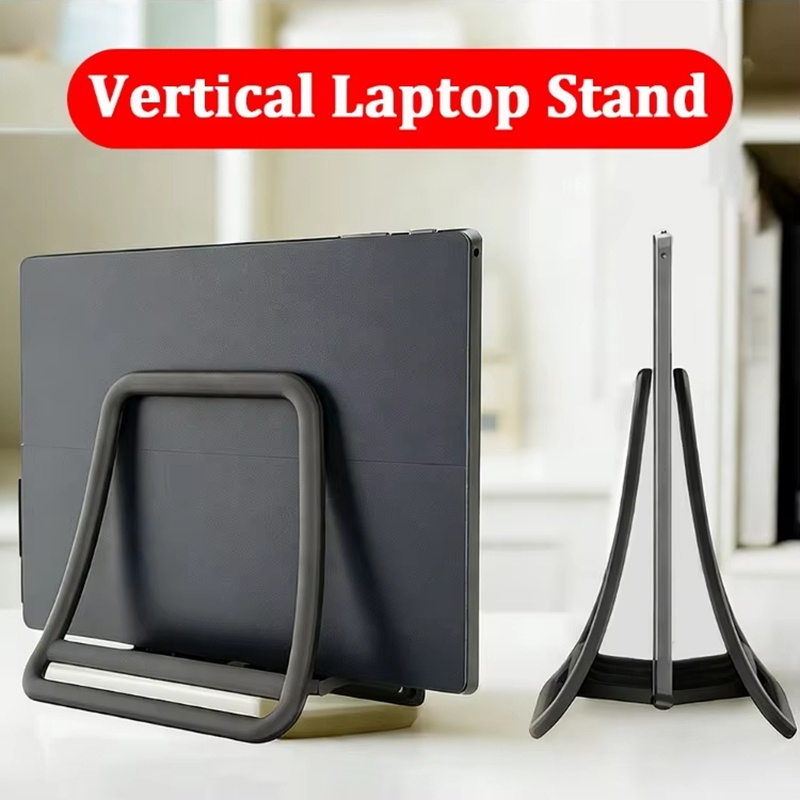 Desk Setup Macbook - Soporte Vertical Antideslizante para Laptop, Soporte