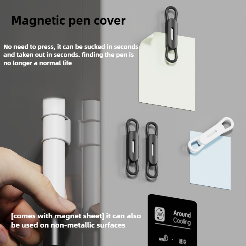 Pen Cup Magnetic - Clip Magnético Flexible de Silicona para