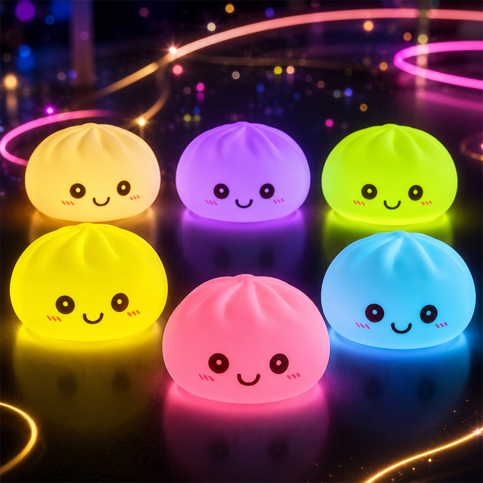 Desk Setup Light - Nuevas luces nocturnas de dumplings, adorno