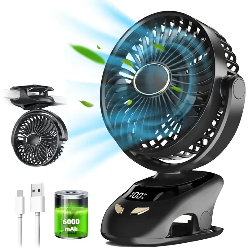 Fan Desk Small Usb - Ventilador pequeño con clip para escritorio,