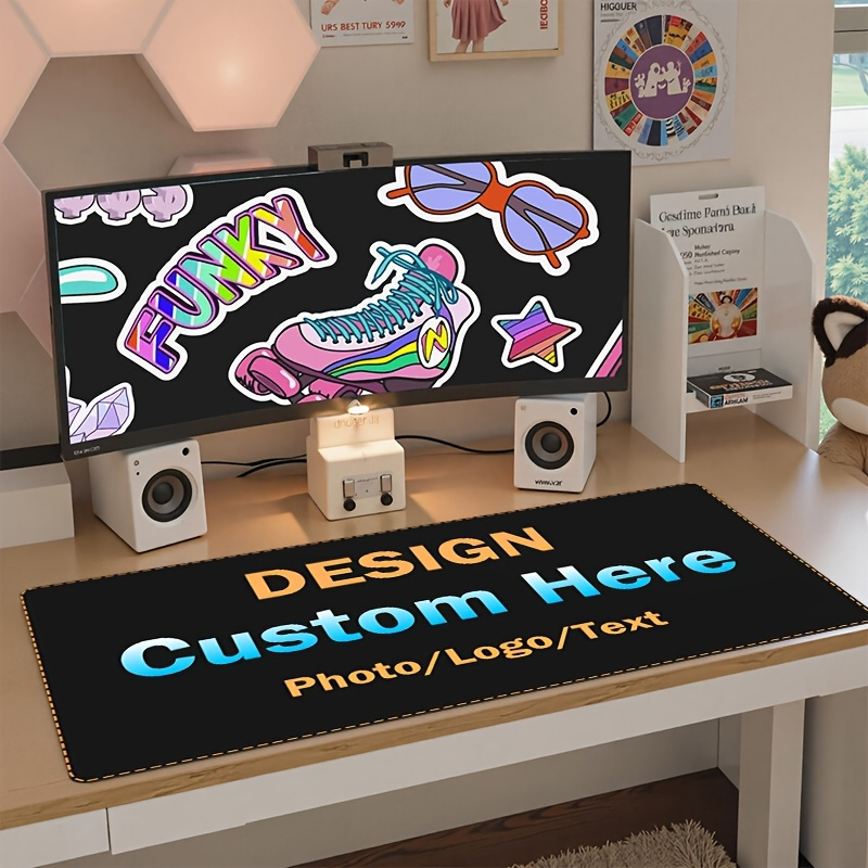 Desk Setup Diy - Alfombrilla de escritorio personalizada para juegos,