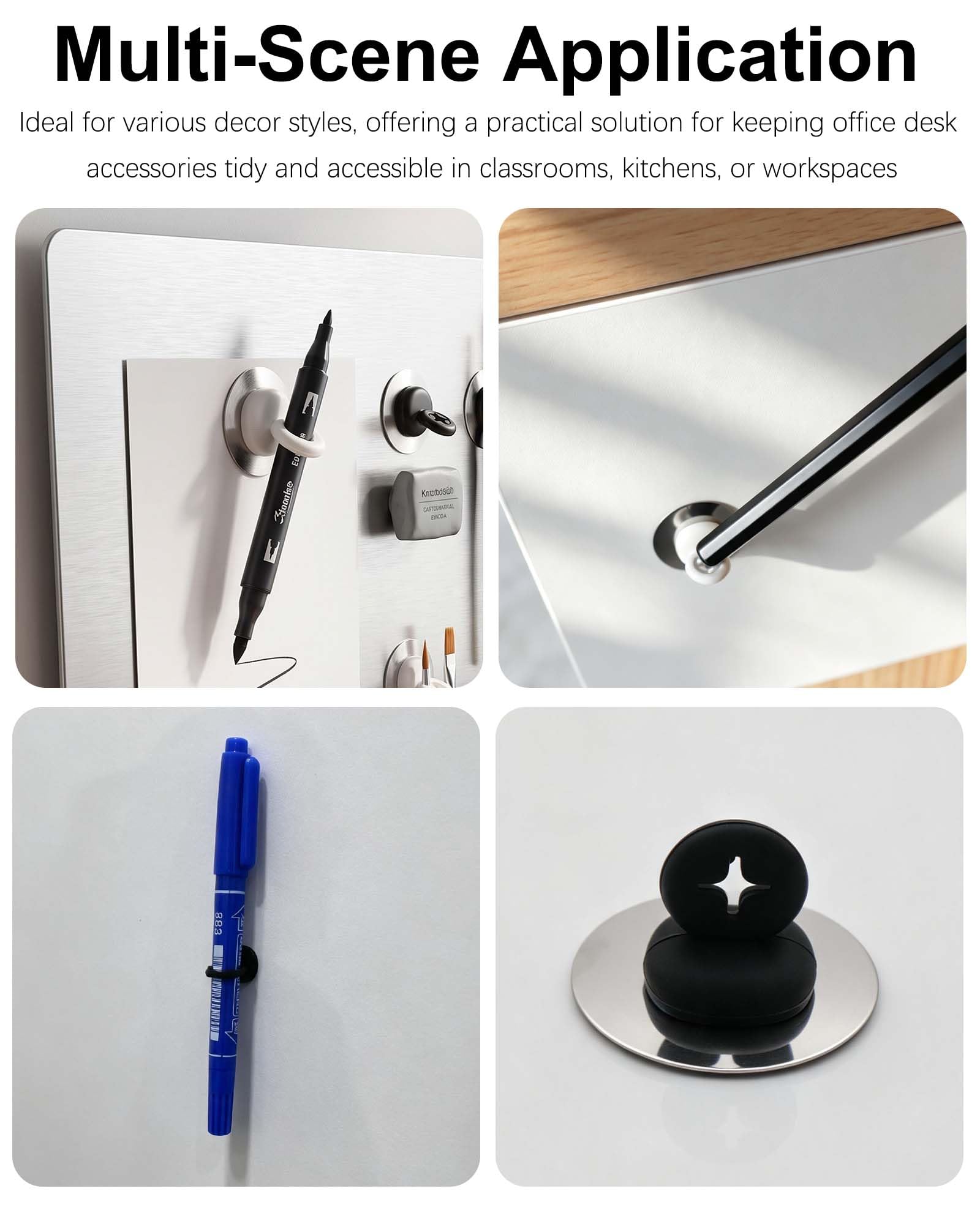 Paquete de 6 clips magnéticos  - Pen Cup Magnetic reseña y precio