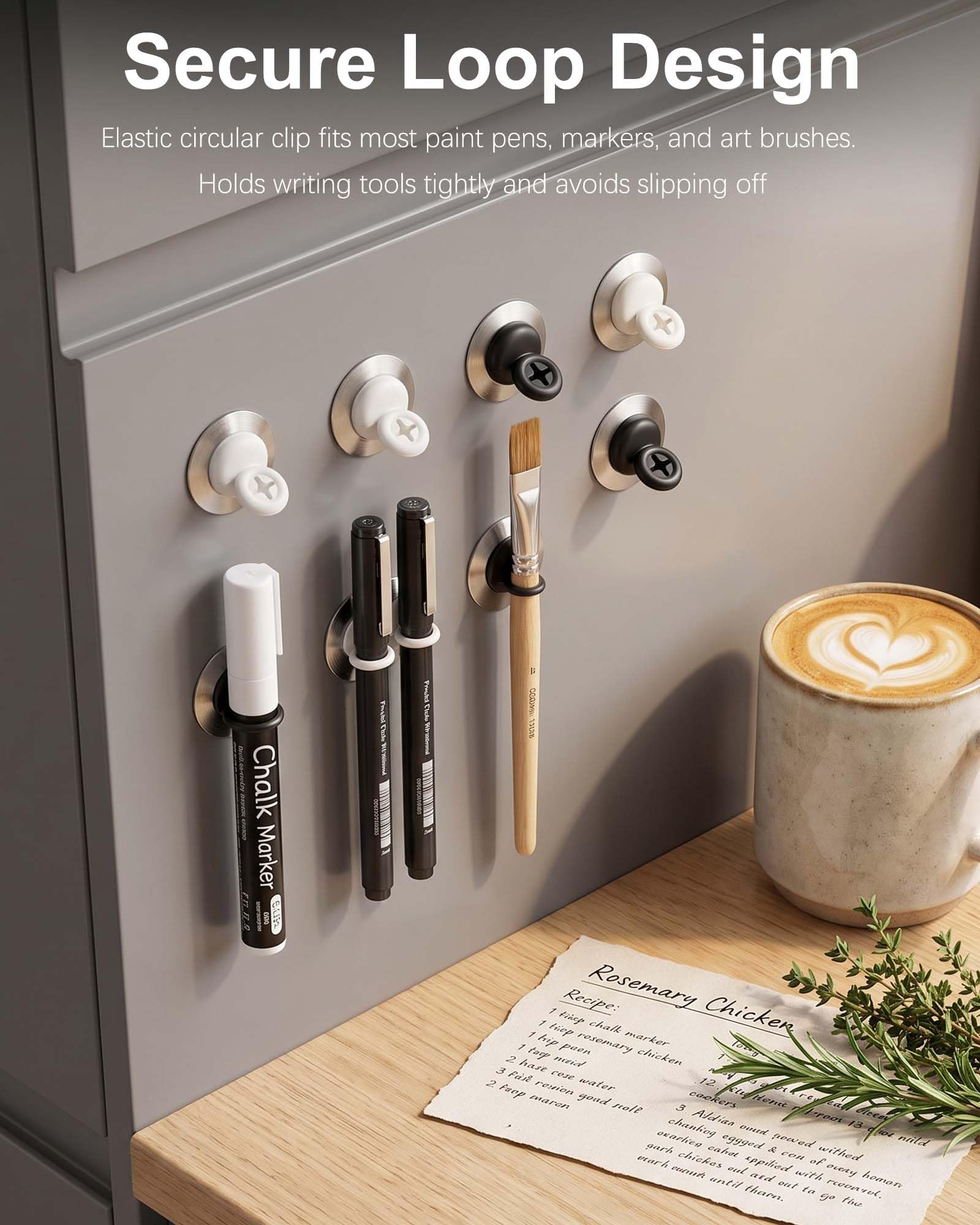 Paquete de 6 clips magnéticos  - Pen Cup Magnetic reseña y precio
