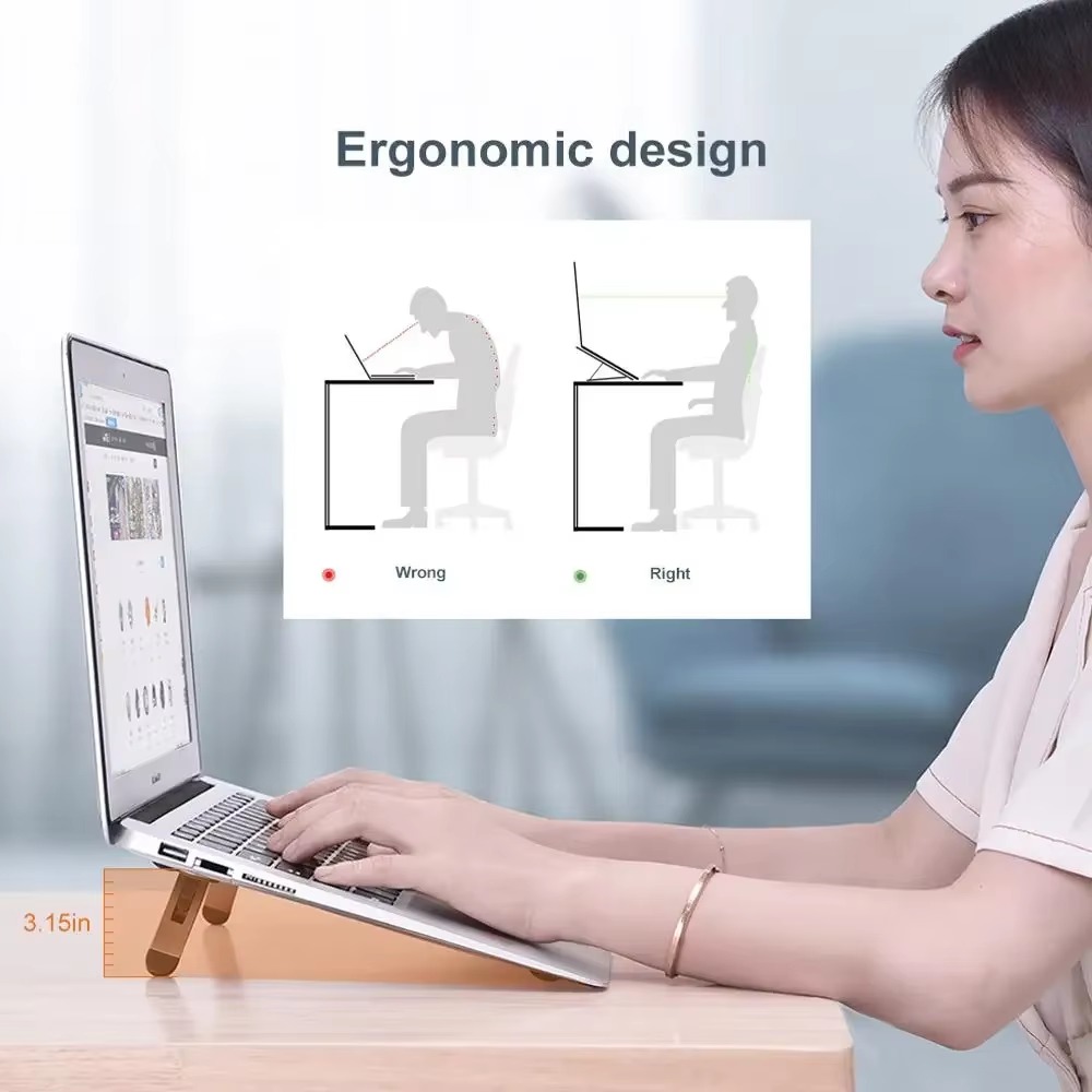 Soporte Portátil para Laptop E - Desk Setup Macbook reseña y precio