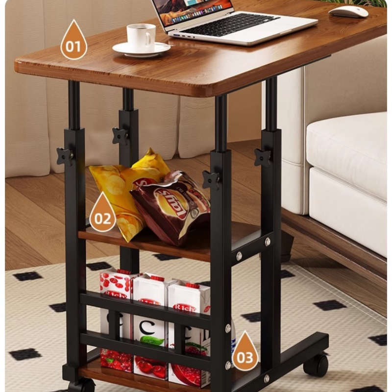 Mesa de Noche Móvil con Ruedas - Desk Setup Notebook reseña y precio