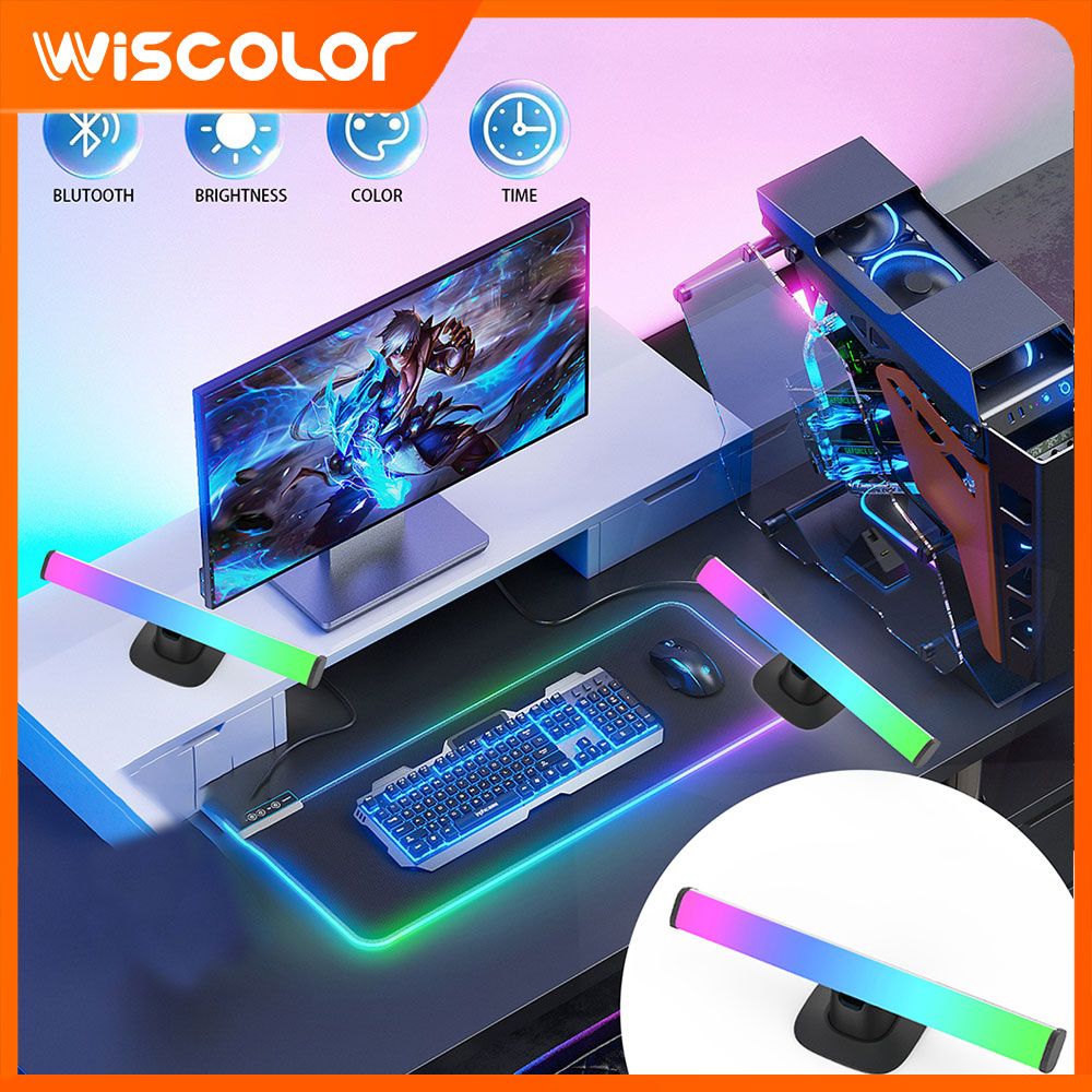 Barra de luces LED RGB con con - Desk Setup Tablet reseña y precio