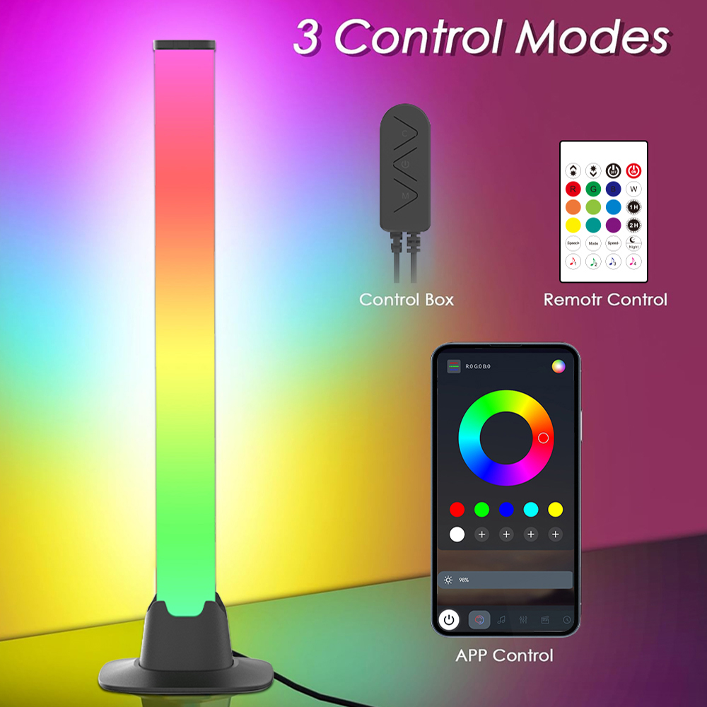 Barra de luces LED RGB con con - Desk Setup Tablet reseña y precio