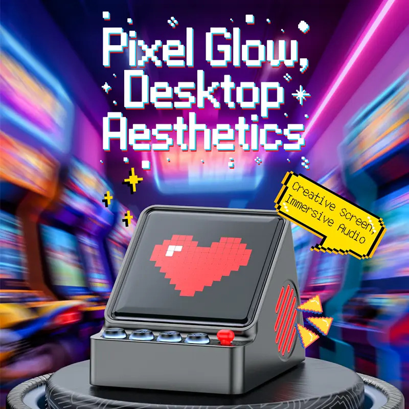 Altavoz Portátil con Pantalla  - Desk Setup Diy reseña y precio