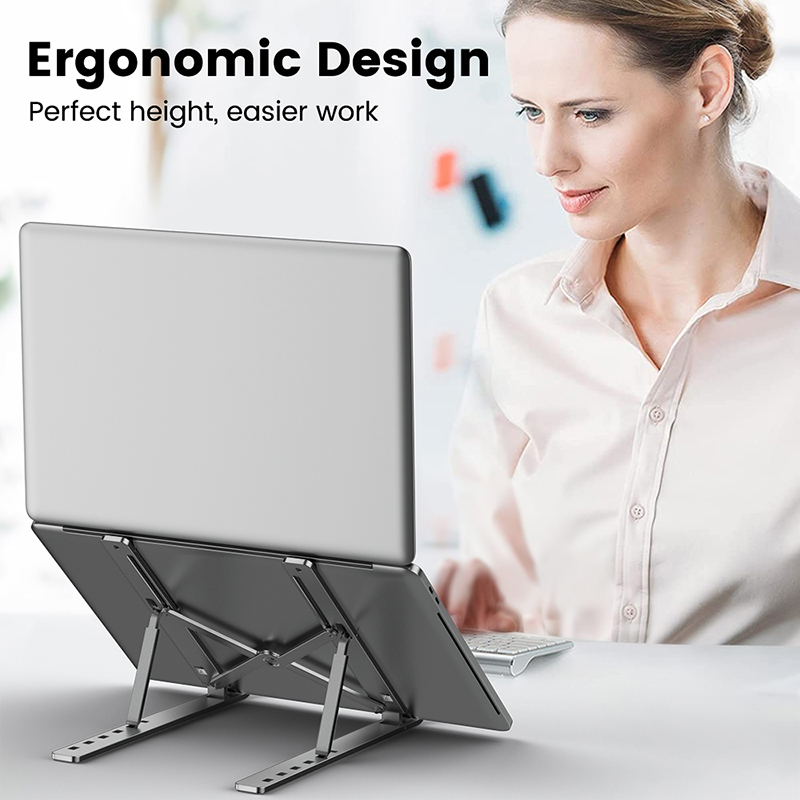 Soporte plegable portátil de M - Desk Setup Macbook reseña y precio