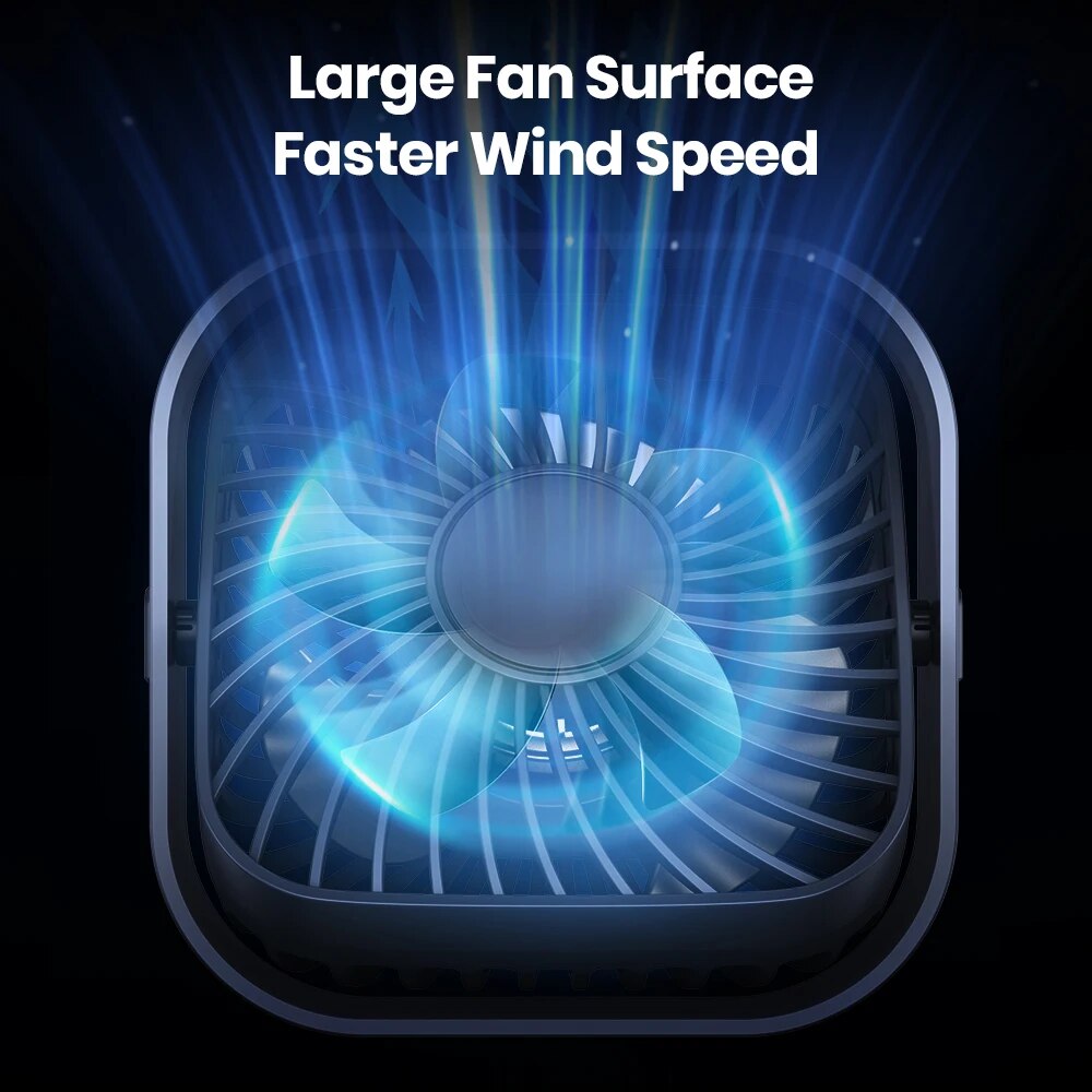 TOPK-ventilador de escritorio  - Fan Desk Small Usb reseña y precio