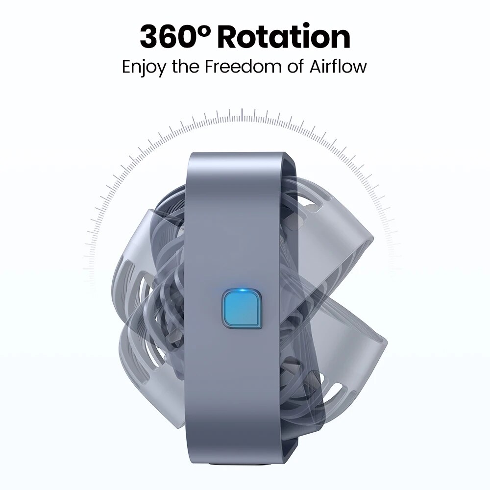TOPK-ventilador de escritorio  - Fan Desk Small Usb reseña y precio