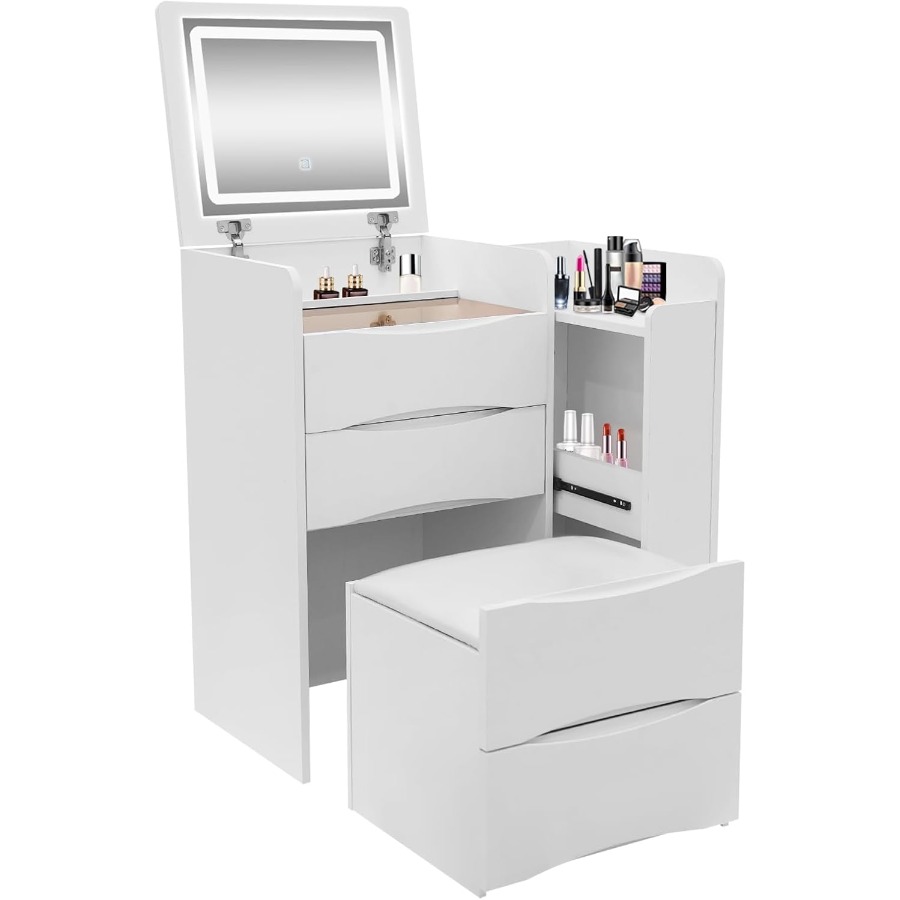 Tocador 3 en 1, pequeño set de - Desk Setup Tablet reseña y precio