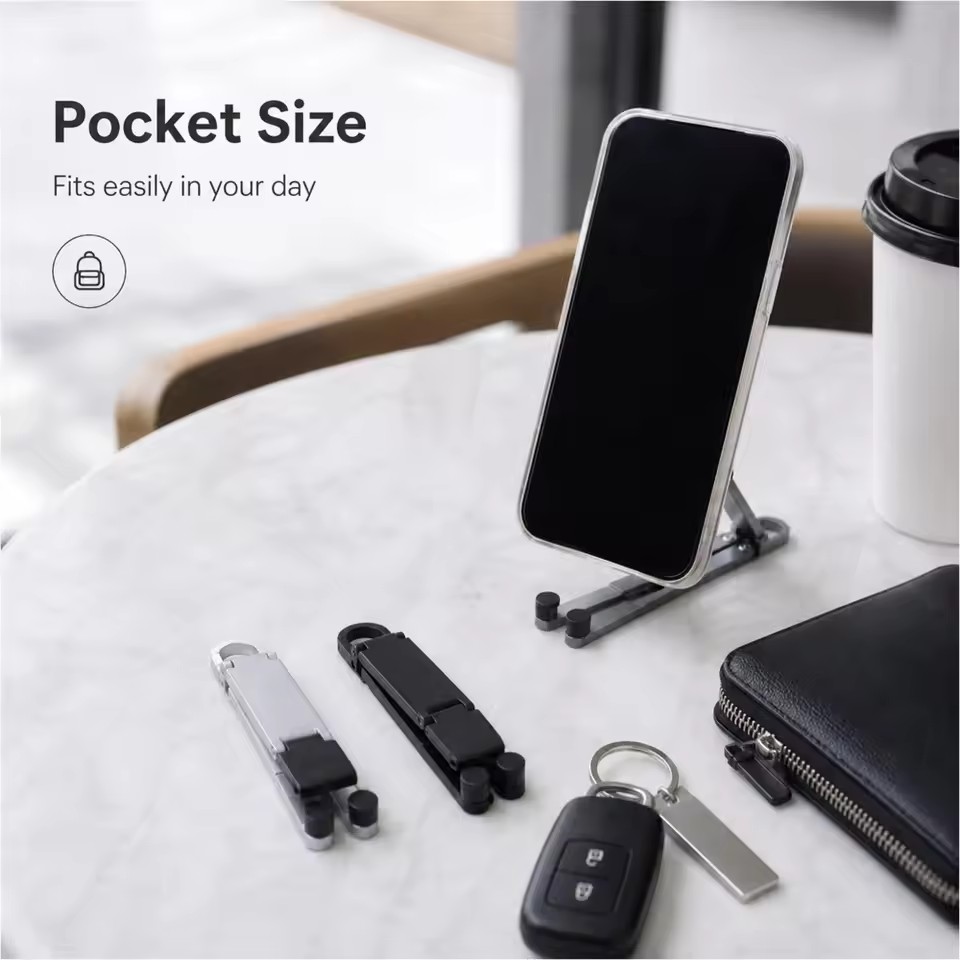 Mini Soporte Plegable para Tel - Desk Setup Stand reseña y precio