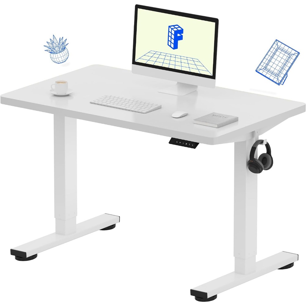 FLEXISPOT EN1 Escritorio de pi - Desk Setup One Monitor reseña y precio