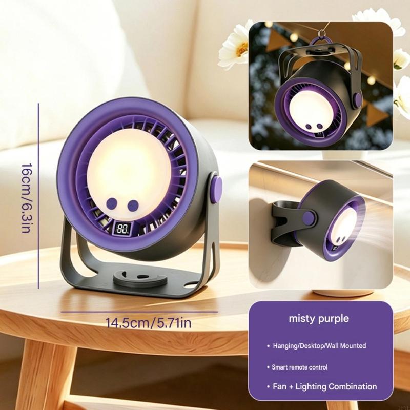 Ventilador escritorio LED 3 co - Fan Desk Small Usb reseña y precio
