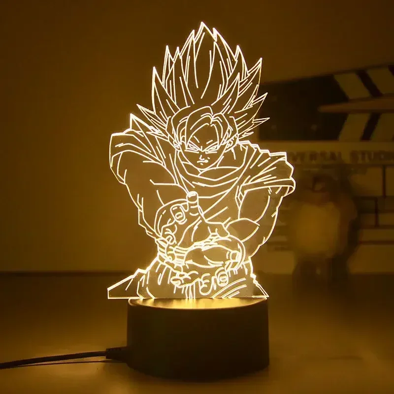 Dragon Ball Z Super Saiyan Veg - Desk Setup Light reseña y precio