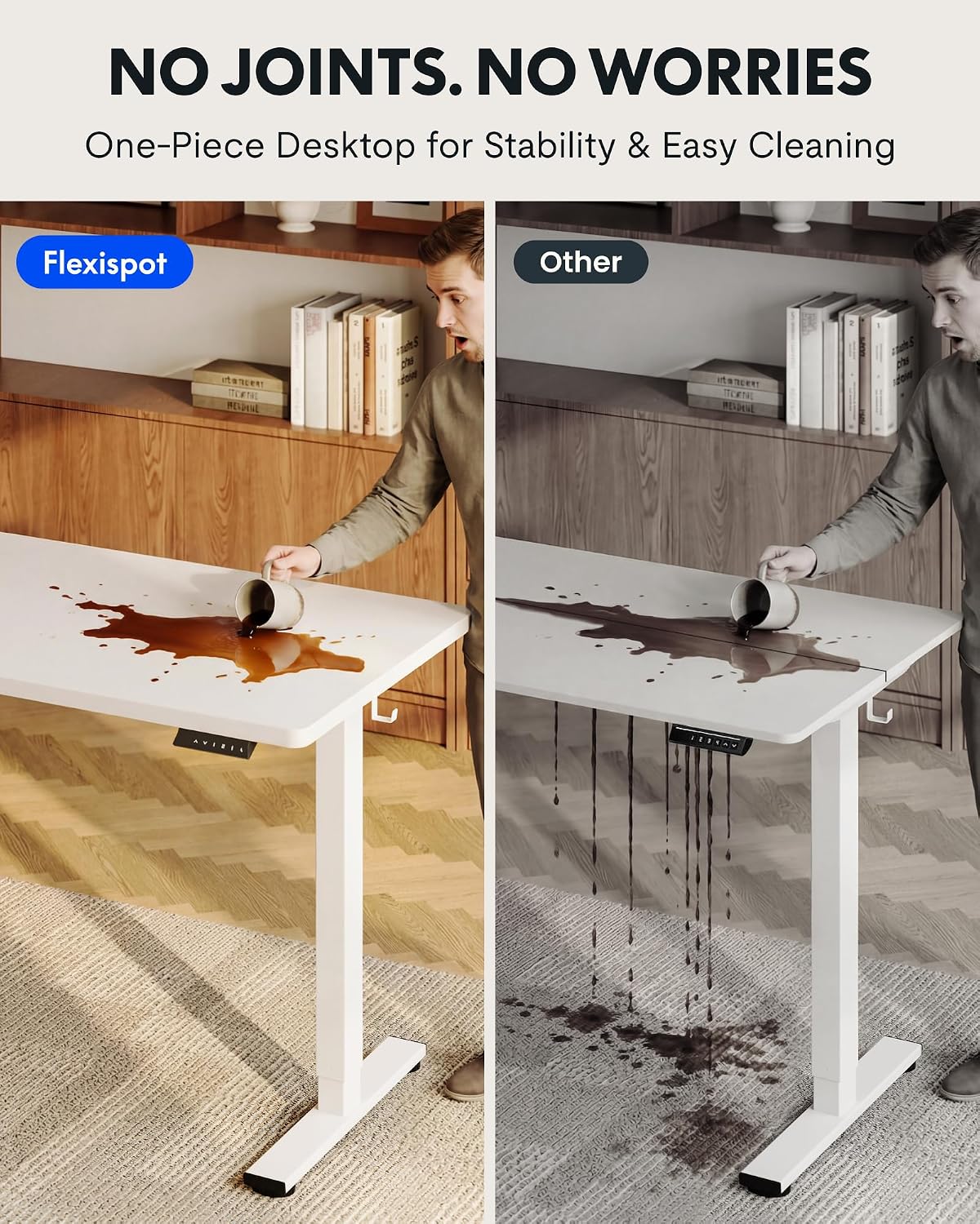 Escritorio Elevable de 48 Pulg - Desk Setup One Monitor reseña y precio