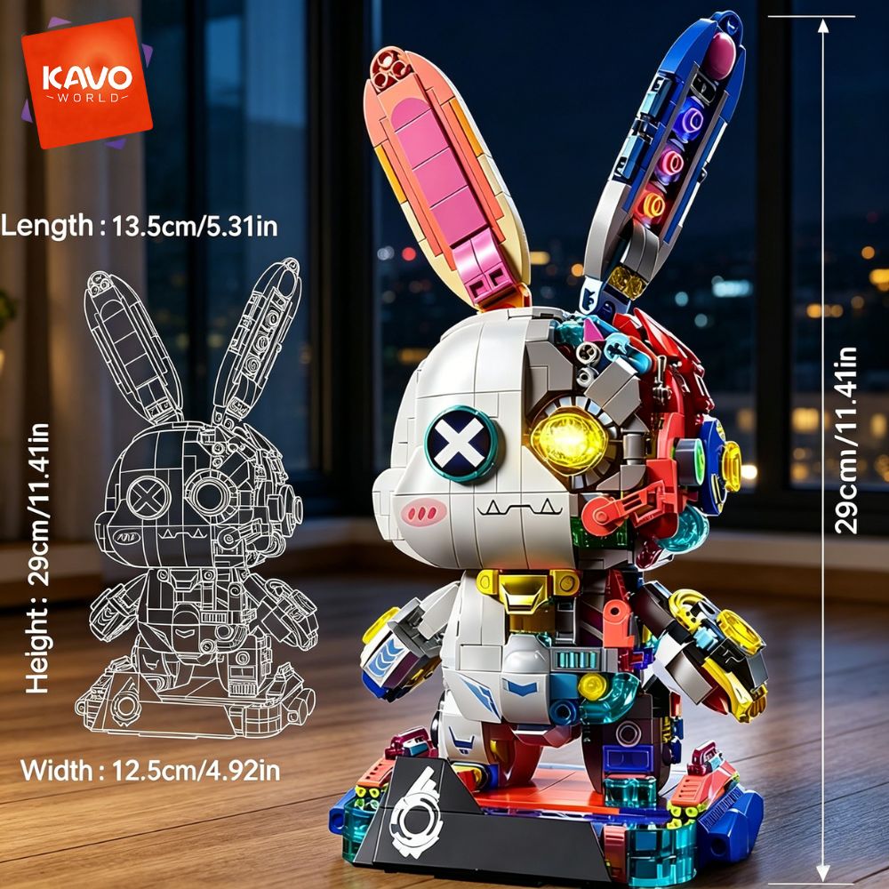 KAVOWORLD Juego de Bloques de  - Desk Setup Diy reseña y precio