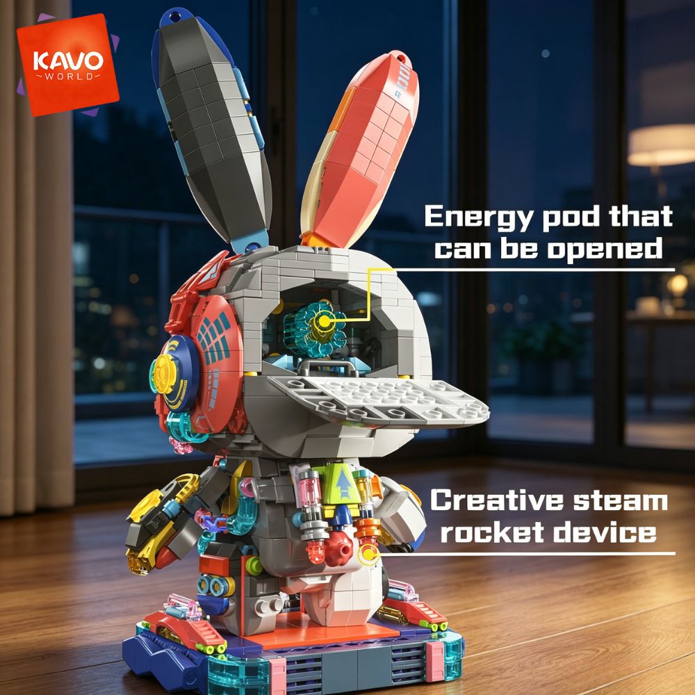 KAVOWORLD Juego de Bloques de  - Desk Setup Diy reseña y precio