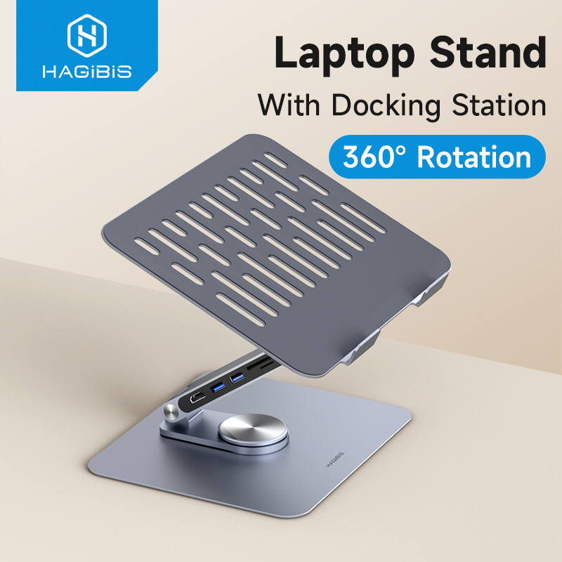 Hagibis-soporte ajustable de a - Desk Setup Macbook reseña y precio