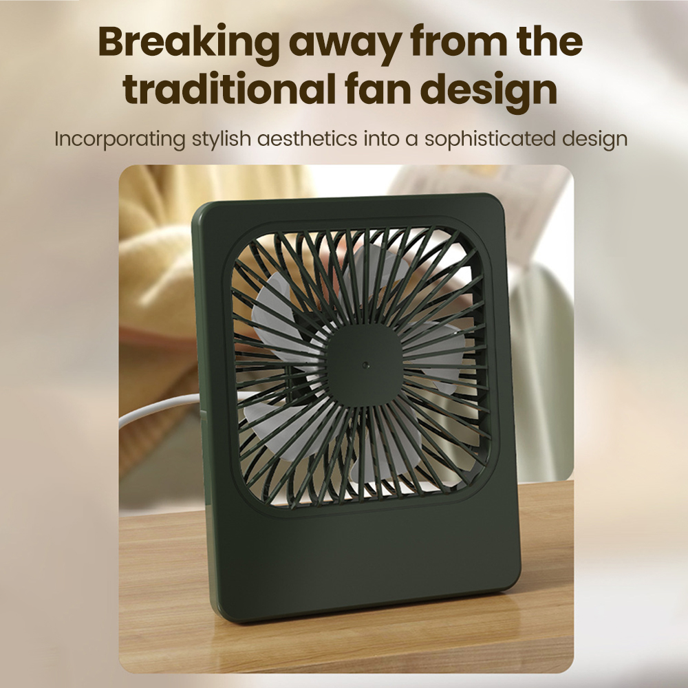 Mini Ventilador USB de 5 Aspas - Fan Desk Small Usb reseña y precio