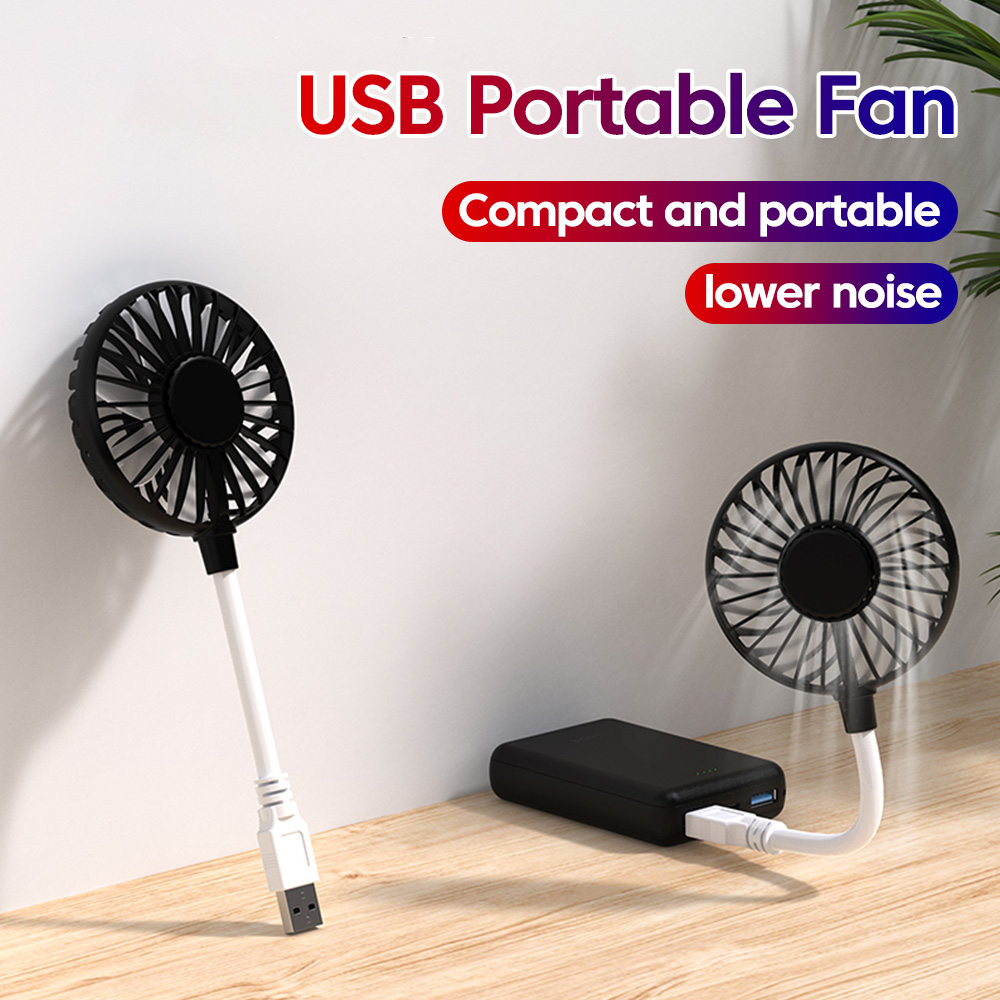 Ventilador pequeño portátil, v - Fan Desk Small Usb reseña y precio