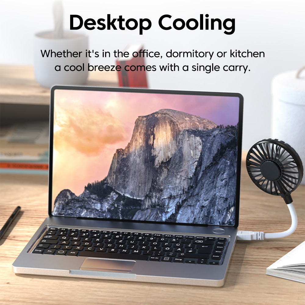 Ventilador pequeño portátil, v - Fan Desk Small Usb reseña y precio