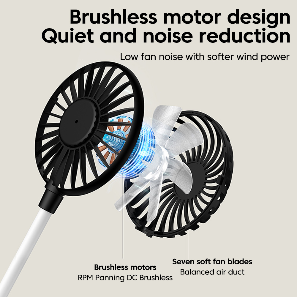 Ventilador pequeño portátil, v - Fan Desk Small Usb reseña y precio