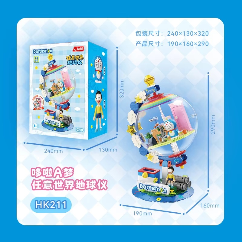 JAKI Doraemon - Bloques de Con - Desk Setup Light reseña y precio