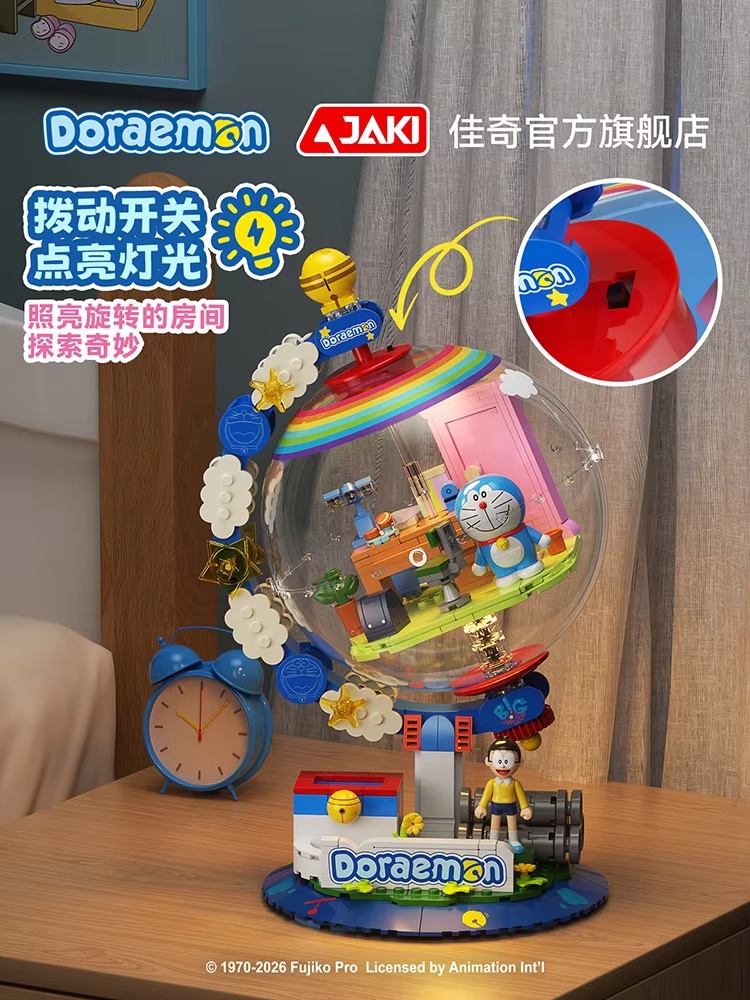 JAKI Doraemon - Bloques de Con - Desk Setup Light reseña y precio